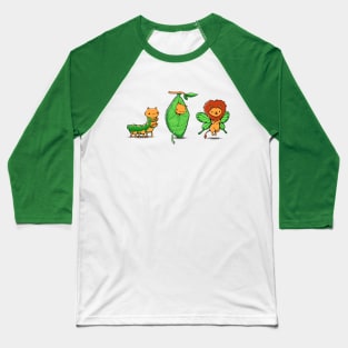 Cat-Erpillar Baseball T-Shirt